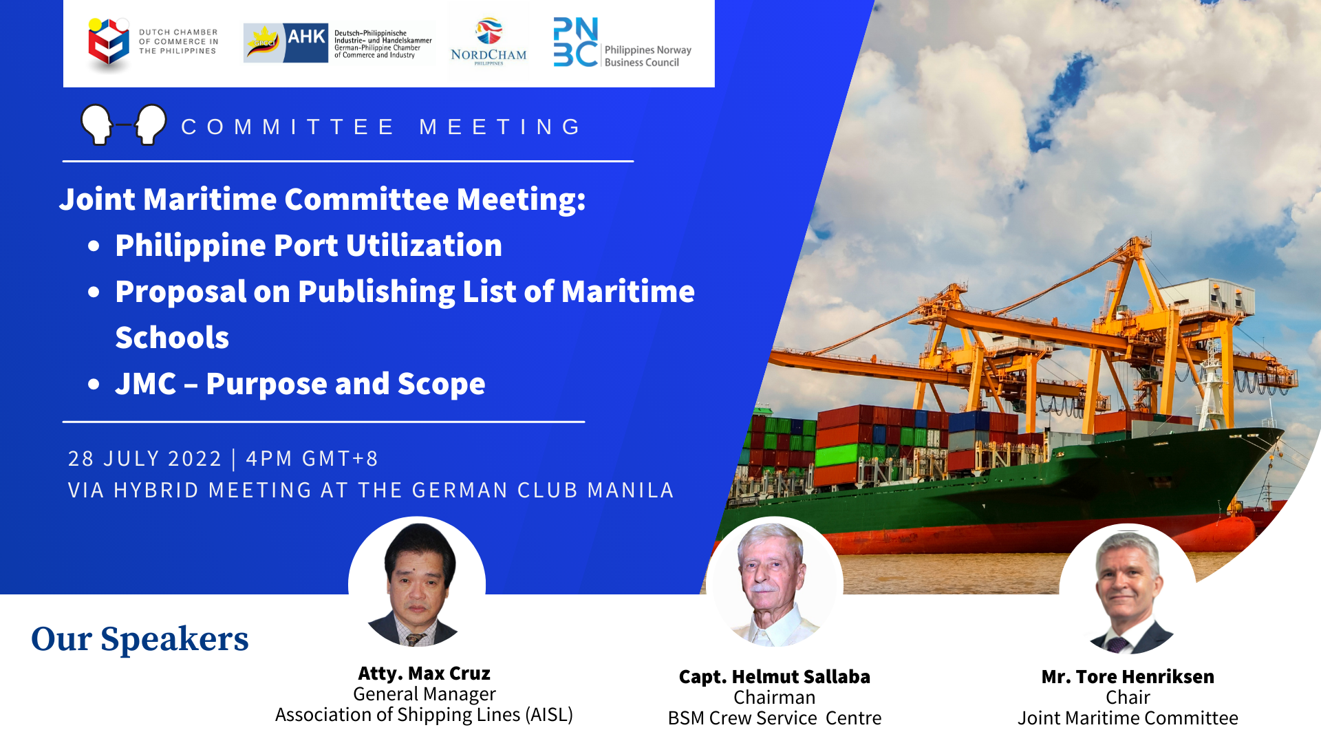 thumbnails Joint Maritime Committee Meeting | 28 July 2022
