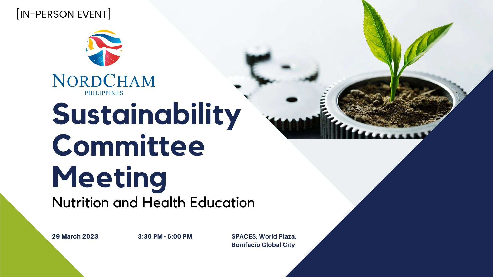 thumbnails SUSTAINABILITY COMMITTEE MEETING: NUTRITION AND HEALTH EDUCATION | 29 MARCH 2023 | SPACES, BGC