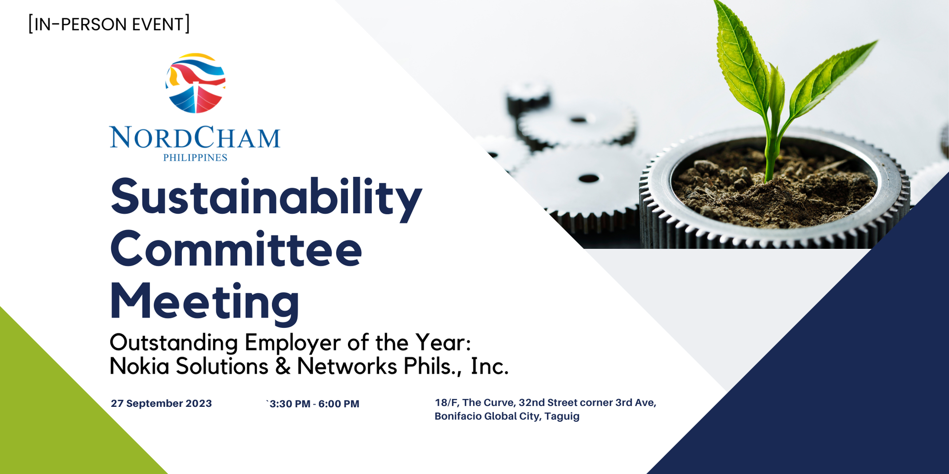 thumbnails SUSTAINABILITY COMMITTEE MEETING: OUTSTANDING EMPLOYER OF THE YEAR | 27 SEPTEMBER 2023 | NOKIA OFFICE, BGC