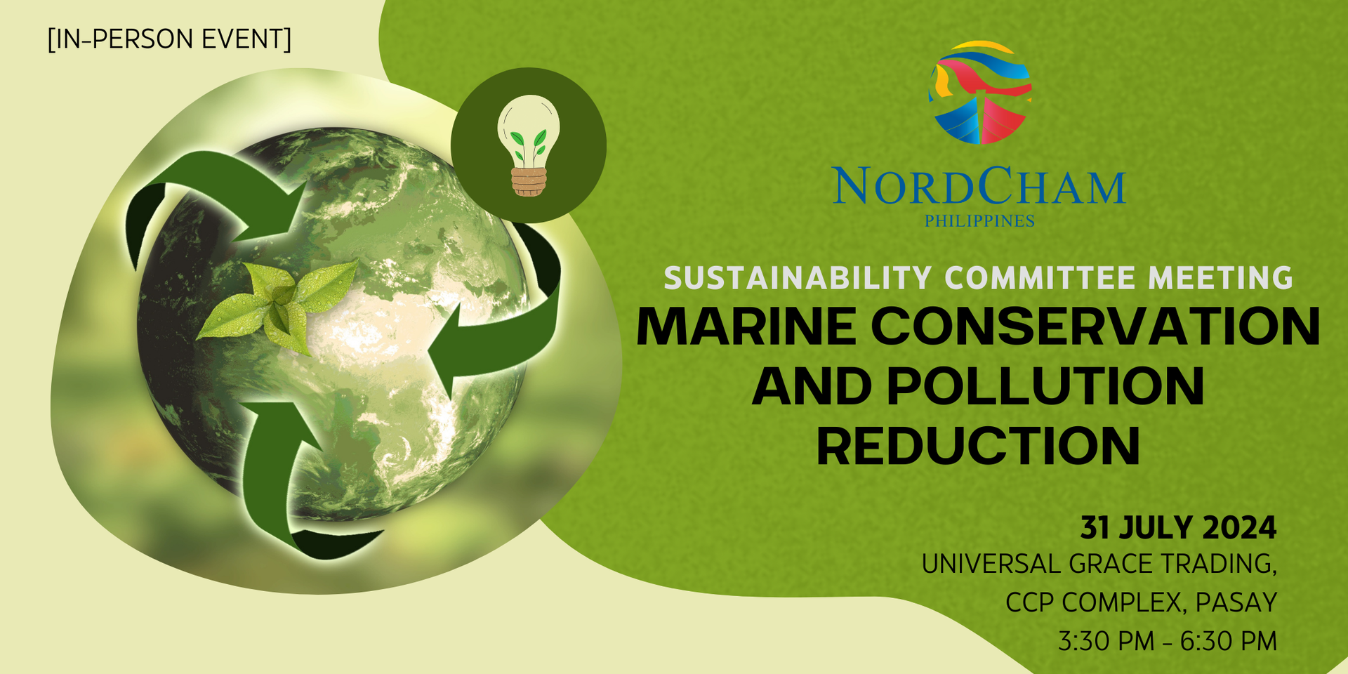 thumbnails SUSTAINABILITY COMMITTEE MEETING: MARINE CONSERVATION AND POLLUTION REDUCTION | 31 JULY 2024 | UNIVERSAL GRACE TRADING CORPORATION, CCP COMPLEX, PASAY