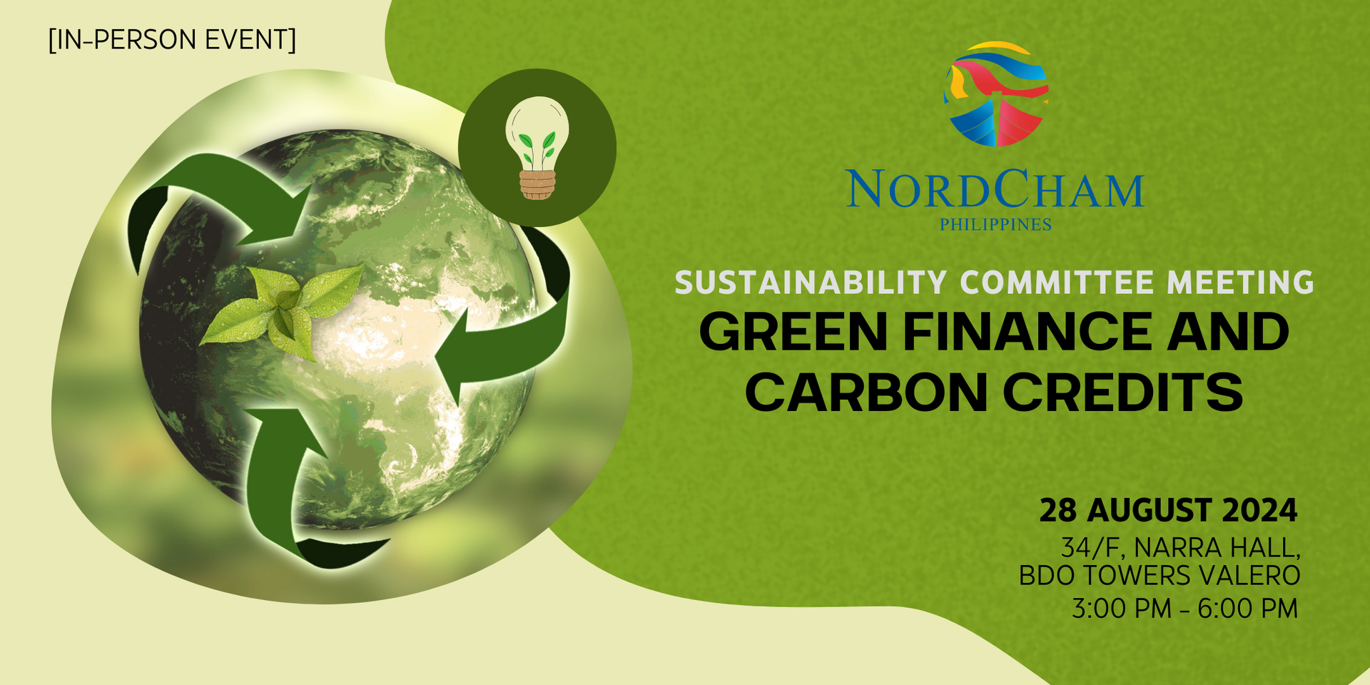 thumbnails SUSTAINABILITY COMMITTEE MEETING: GREEN FINANCE & CARBON CREDITS | 28 AUGUST 2024 | NARRA HALL, BDO TOWERS VALERO