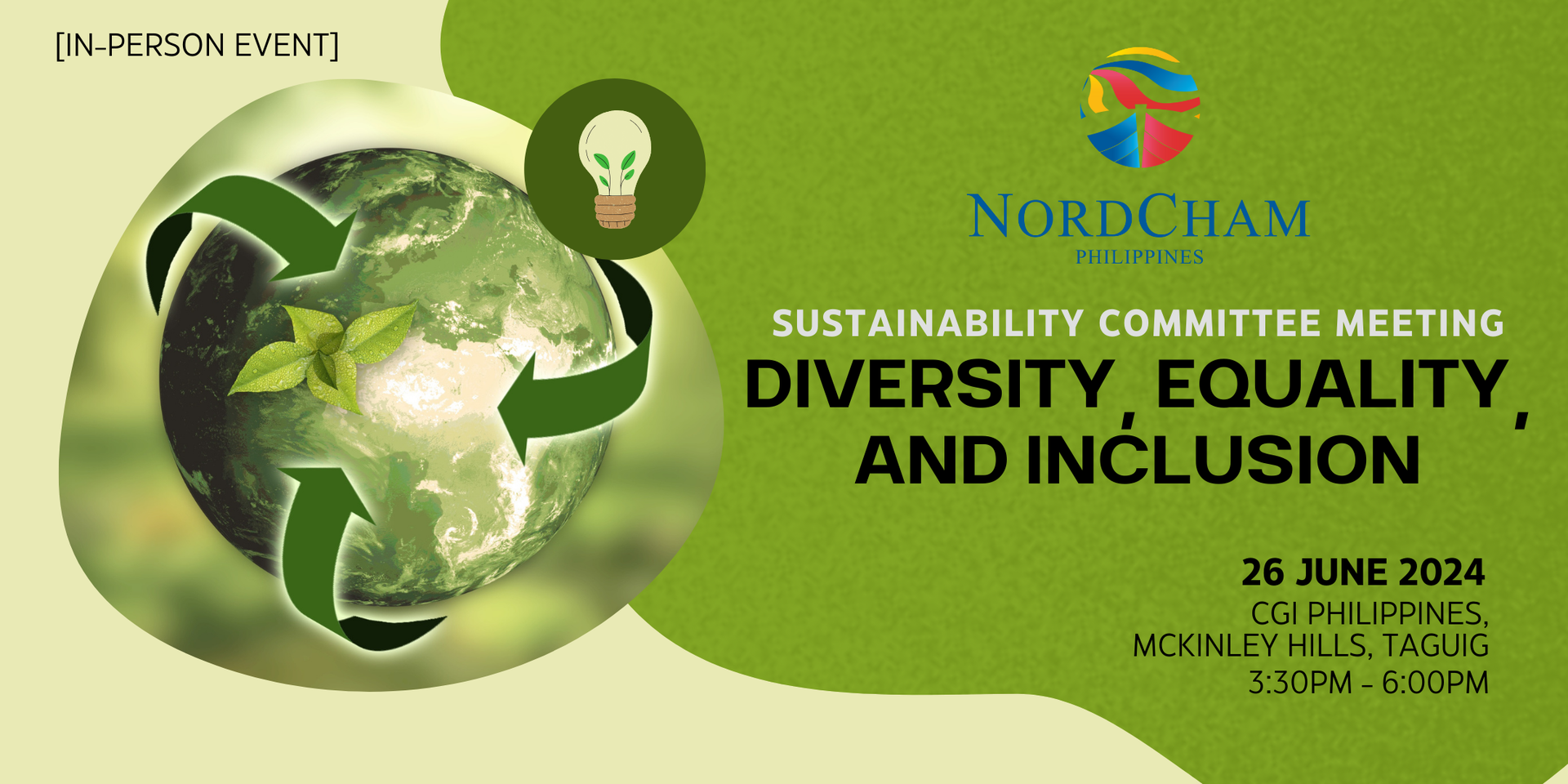 thumbnails SUSTAINABILITY COMMITTEE MEETING: DIVERSITY, EQUALITY, AND INCLUSION | 26 JUNE 2024 | CGI PHILIPPINES, MCKINLEY HILLS
