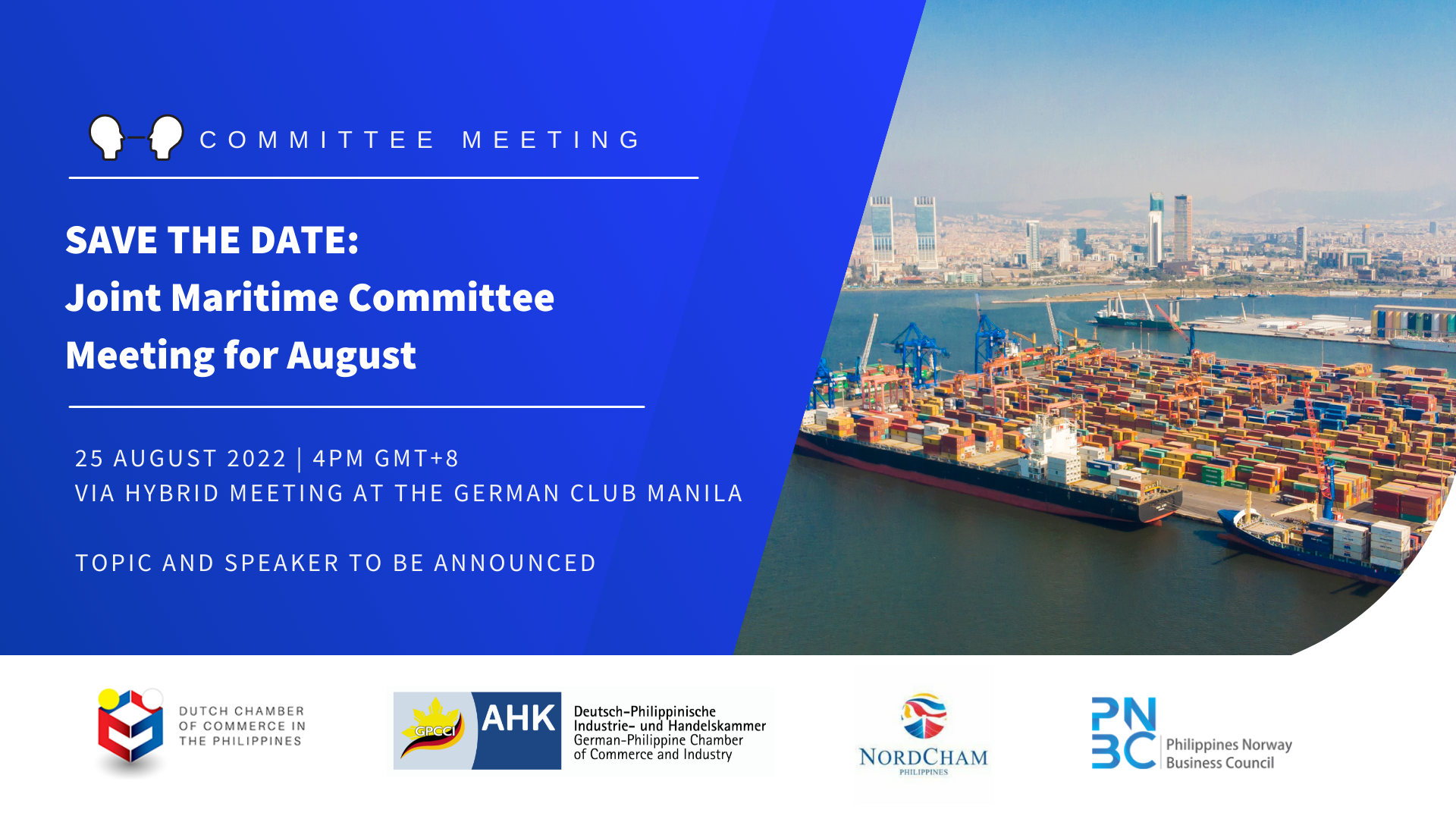 thumbnails Joint Maritime Committee Meeting | 25 August 2022