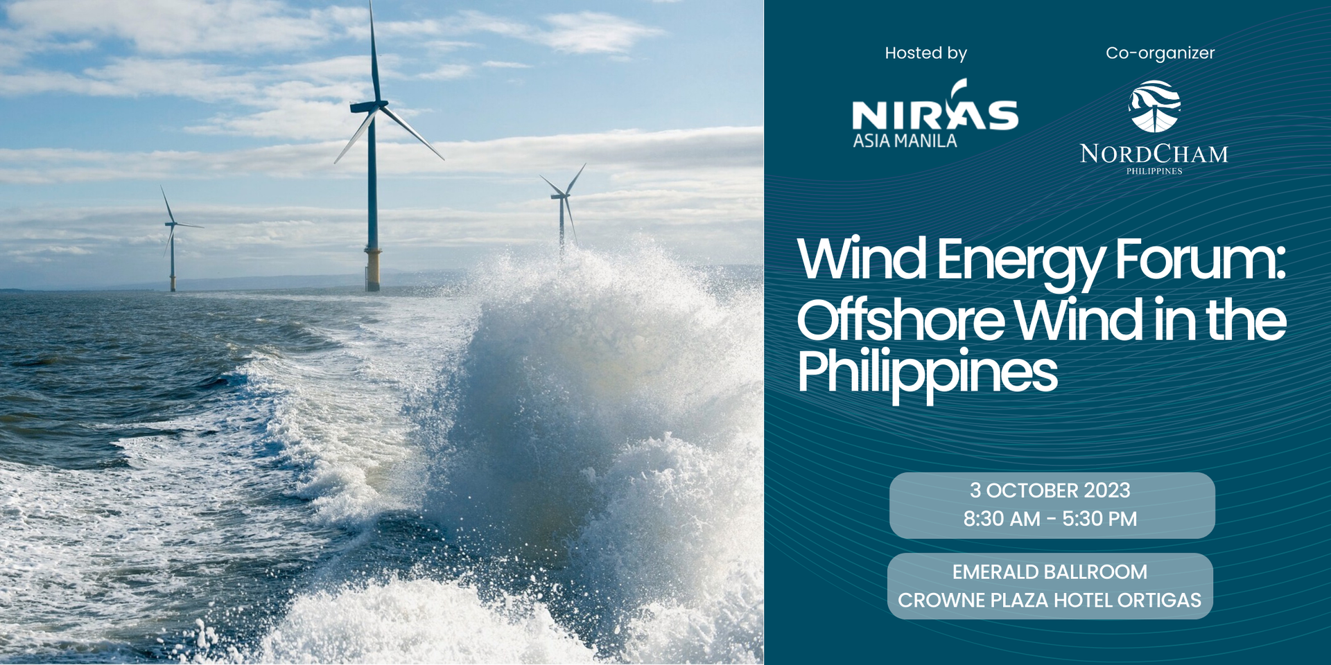 thumbnails WIND ENERGY FORUM: OFFSHORE WIND IN THE PHILIPPINES | 3 OCTOBER 2023 | CROWNE PLAZA MANILA GALLERIA